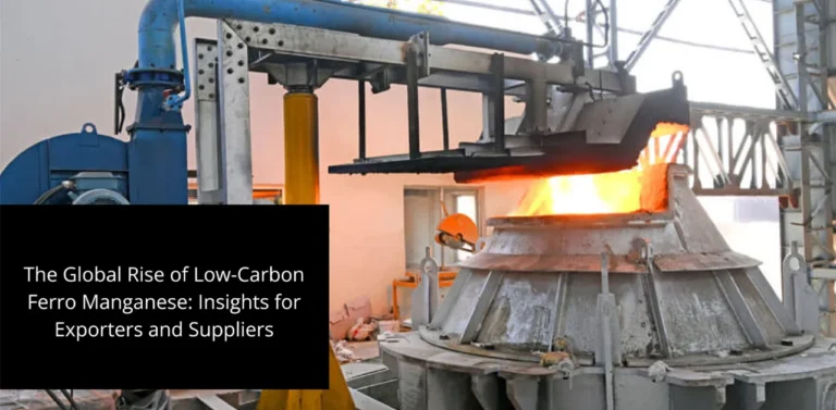The Global Rise of Low-Carbon Ferro Manganese: Insights for Exporters and Suppliers